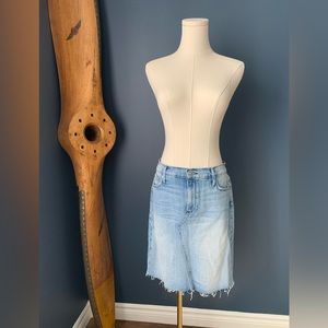 Black Orchid denim skirt. Size 27